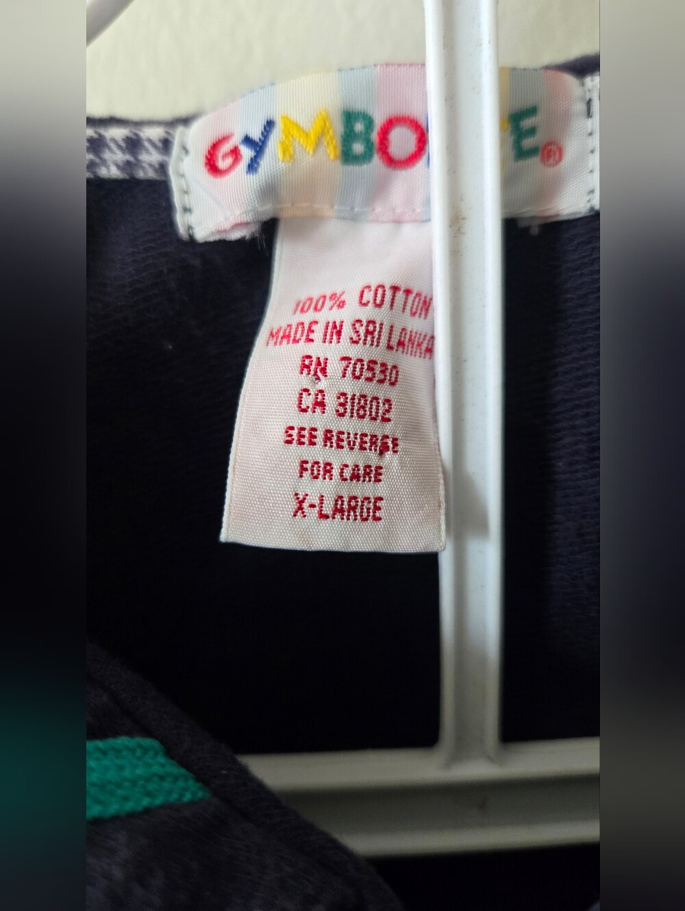 Gymboree Hi Ho Sailor Line girls' zip-up - Picture 3 of 4